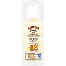 Hawaiian Tropic sunscreen for face