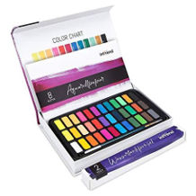 intrend watercolor paint set