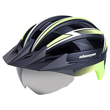 Shinmax cycling helmet with visor