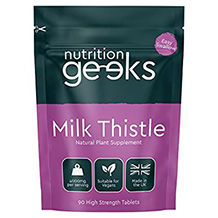 Nutrition Geeks milk thistle capsule