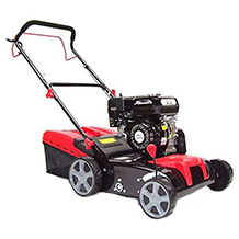 D&L petrol lawn scarifier