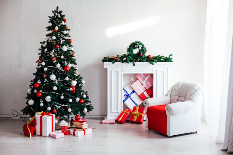 artificial Christmas tree