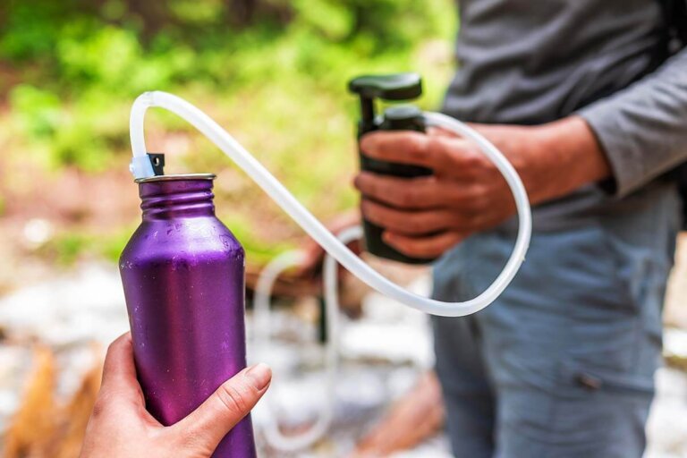 backpacking water filter