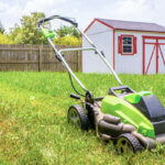 battery lawn mower