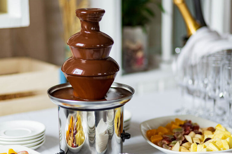 chocolate fountain
