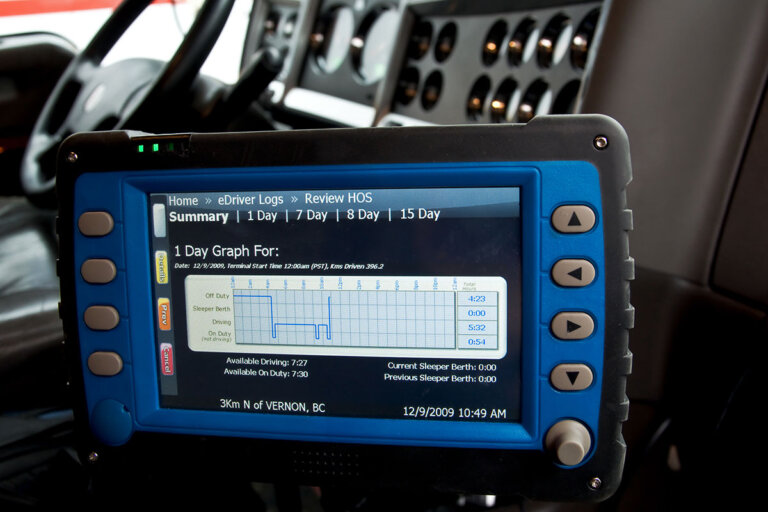 electronic logging device