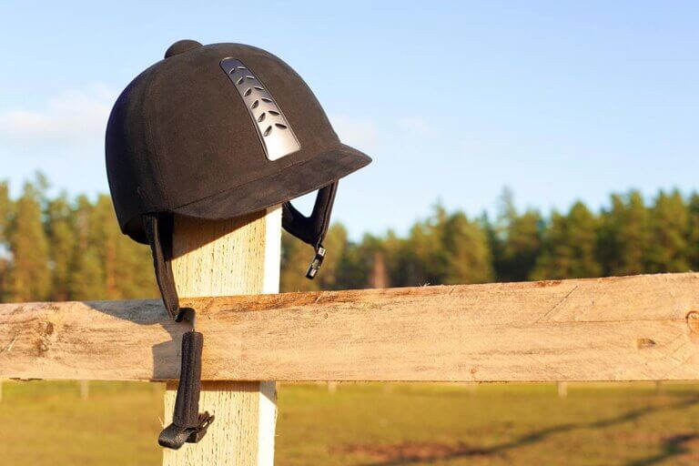 equestrian sport helmet