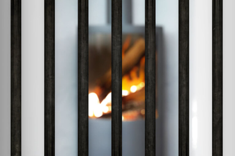 fireplace grate
