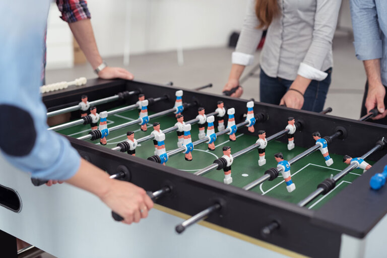 foosball table