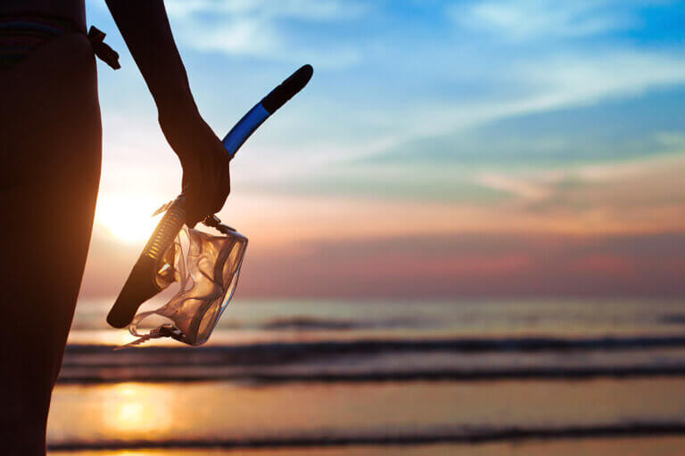 full-face snorkel mask
