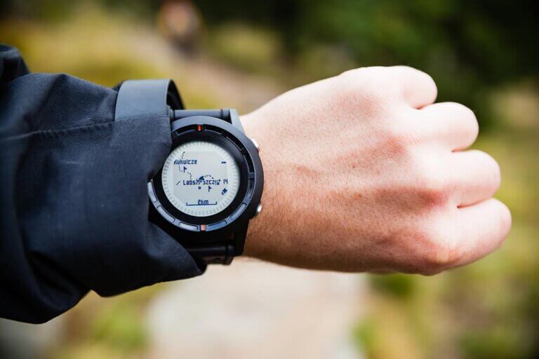GPS running watch