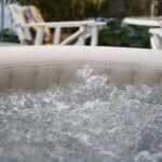 inflatable hot tub