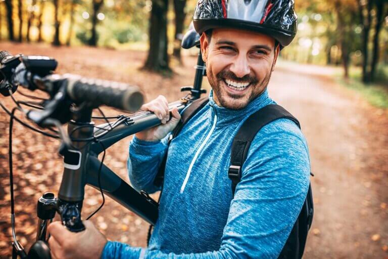 men's bike helmet