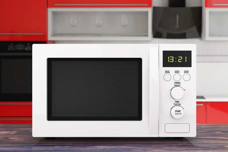 microwave with grill