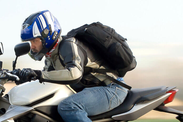 motorcycle backpack