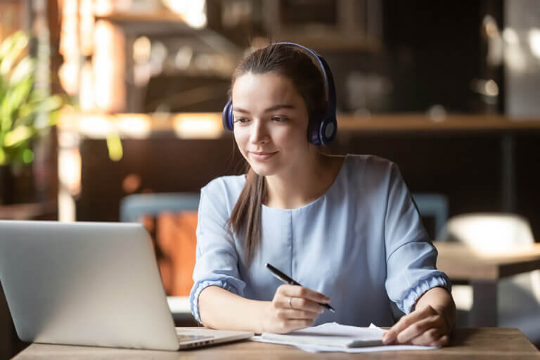 on-ear headphone