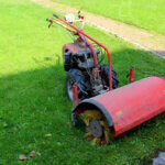 outdoor push sweeper