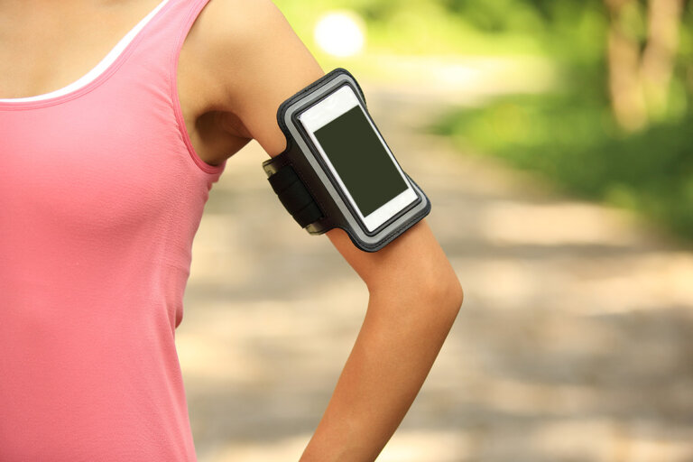 running phone armband