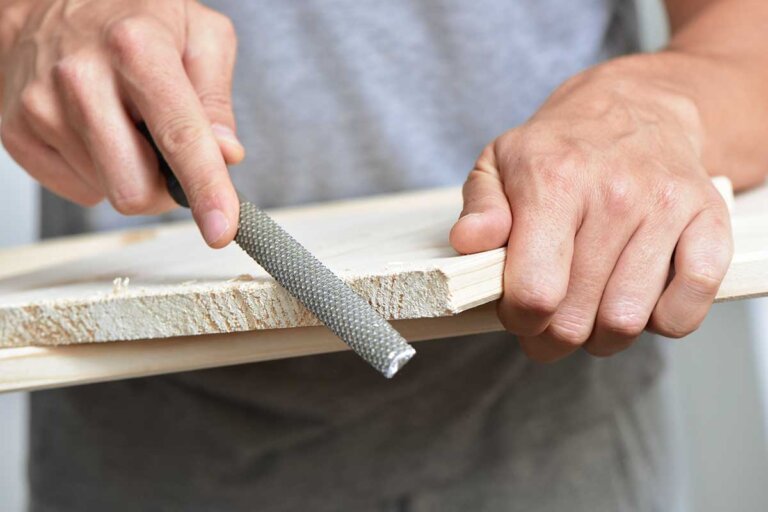 wood file